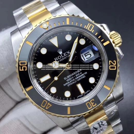 AR神之作 超越不可能 “劳。力。士潜航者系列 具代表的作品, 潜航者水鬼系列, 经典的蚝式表壳表带。间金水鬼2824机🔥40毫米904L精钢蚝式钢表壳，识别度高, 运动却不乏正式感。正品原版开模❕ 商品图4