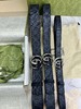 GU 意大利🇮🇹进口GG压印帆布面料  搭配进口小牛皮，经典GG旋转五金扣头 时尚魅力大气上档次 🎁全套专柜包装 ，宽:2-3.7CM 商品缩略图0