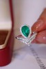 1.11ct刻面祖母绿戒指 商品缩略图2