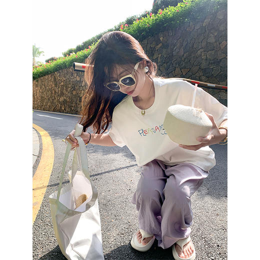 【129元任选2件】现货！字母印花长袖 商品图3