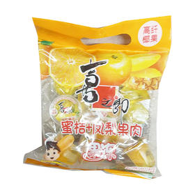 喜之郎蜜桔凤梨果肉果冻520g