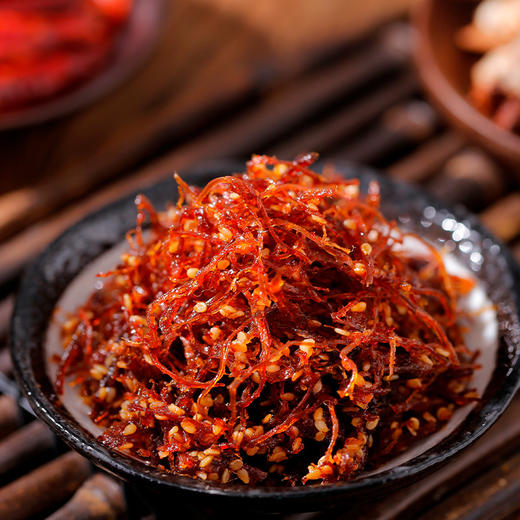 张飞灯影牛肉丝袋装238g(五香味) 商品图4