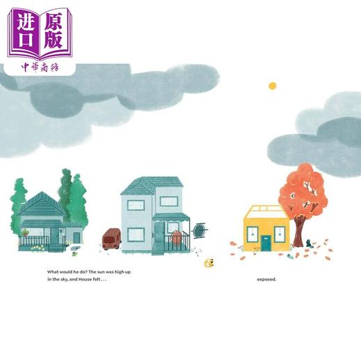 【中商原版】房子里的帽子 A Hat for House One Storm Many Helpers 英文原版 儿童绘本故事图画书 精装读物 进口童书 3-7岁 商品图2