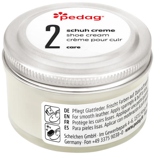 德国pedag水晶鞋蜡玻璃油鞋油 皮具皮包皮沙发补色翻新851 商品图4