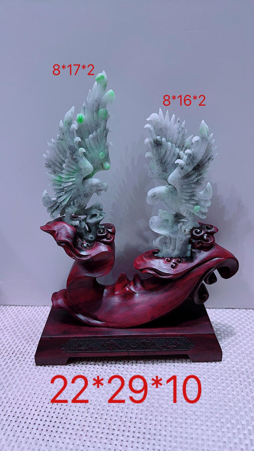 620834翡翠摆件【大展宏图】 商品图0