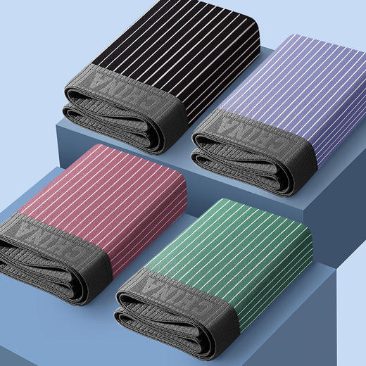 新款男士内裤纯棉抑菌平角裤运动透气短裤针织中腰四角裤中山工厂 商品图2