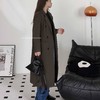 顺丰包邮洛诗琳54603春季新款轻奢风双排扣长款H型西装外套女623 商品缩略图1