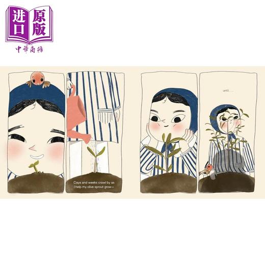 【中商原版】橄榄树 My Olive Tree 英文原版 儿童绘本 图画故事书 一个关于社区和爱的力量的动人故事 亲子读物 进口精装童书 商品图4