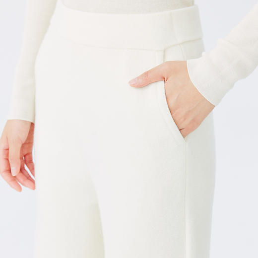 东黎 • 秀场同款 山羊绒女士秋冬拖地阔腿裤 4119 商品图12