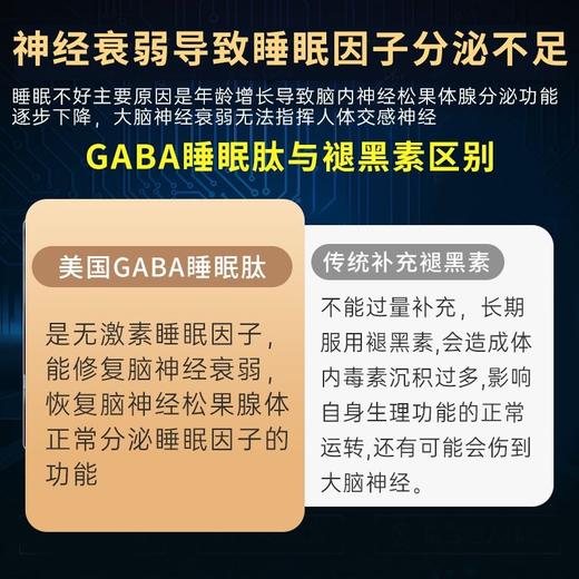 vicaring氨基丁酸安神助眠调理失眠酸枣仁熬夜焦虑神器治多梦易醒 商品图3