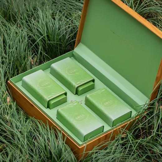 景致【绿.滴塑面.4听毛尖】35元1套.整箱14套 商品图2