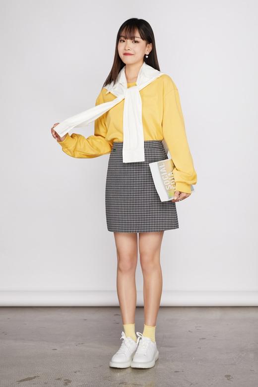 Stay2Weeks 学院风休闲格纹短半裙 11430 商品图1