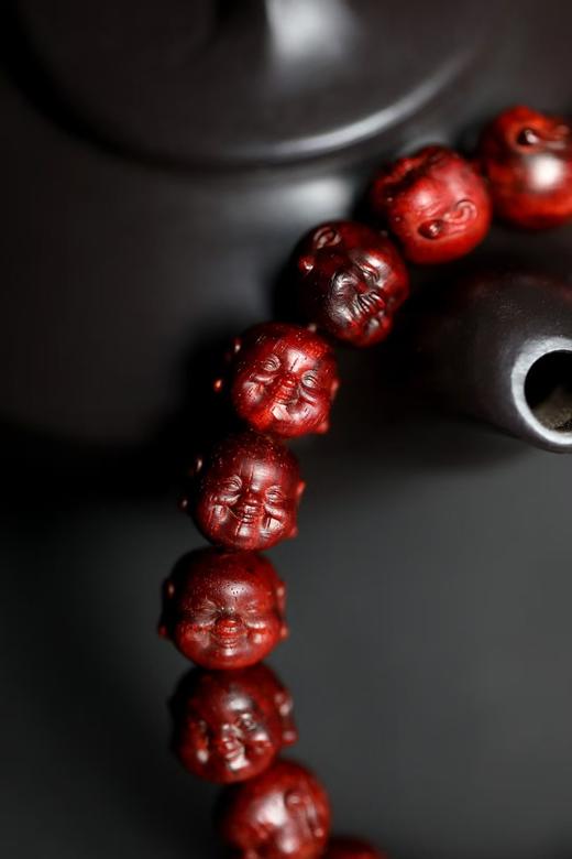 小叶紫檀【弥勒】手串10mm22颗 商品图7