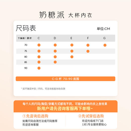 [白桃]大胸显小薄棉3/4杯蕾丝文胸舒适承托显瘦防下垂内衣女 商品图4