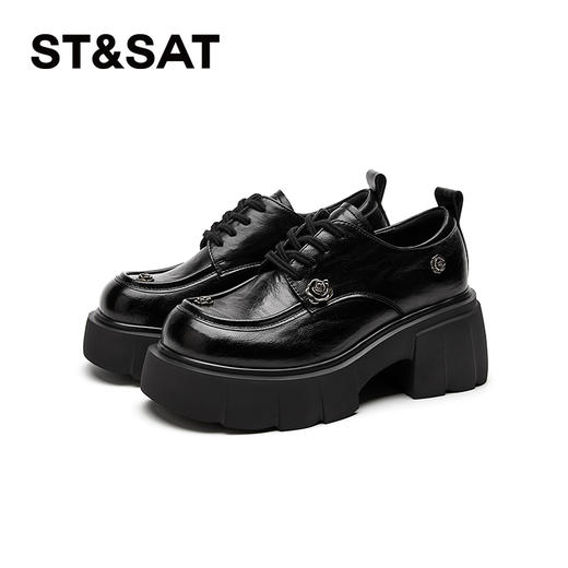 【绒里可选】星期六复古山茶花厚底增高乐福鞋SSC3112E8T/SSC411DERA 商品图9