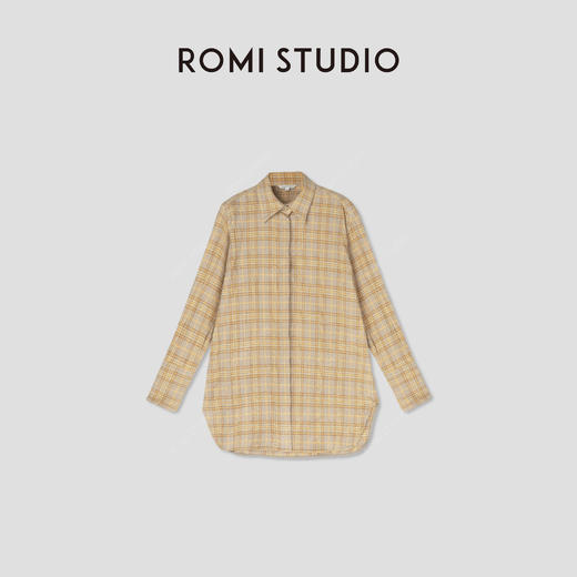ROMI STUDIO“春夏必备” 气质百搭设计感衬衣短裙套装 T3171/K3172 商品图3