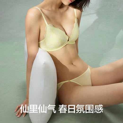 【新品上新】有棵树「3/4杯」性感法式聚拢蕾丝内衣文胸女-BB020 商品图2