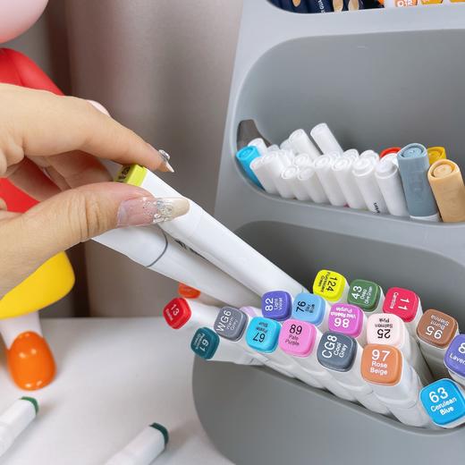 开学好物【斜插式收纳桶】一物多用 不止能当笔筒 还可以收纳化妆品、筷子、咖啡液等 加大容量 拿取超方便 商品图3