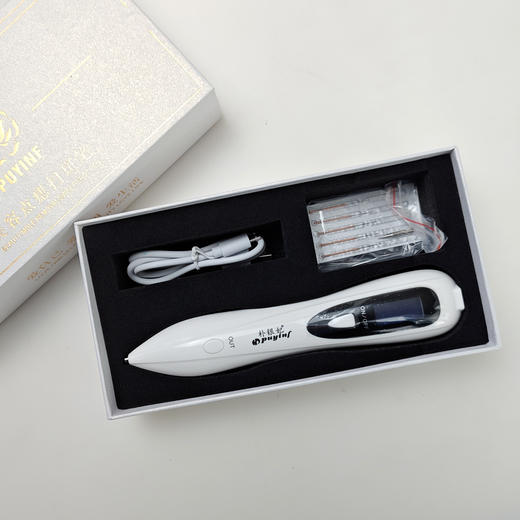 朴银妃液晶版6档美容点痣扫斑笔-小白 商品图7