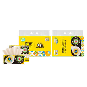 斑布&熊猫周末系列抽纸 6包\提