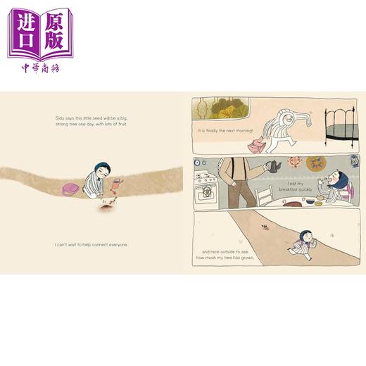 【中商原版】橄榄树 My Olive Tree 英文原版 儿童绘本 图画故事书 一个关于社区和爱的力量的动人故事 亲子读物 进口精装童书 商品图3