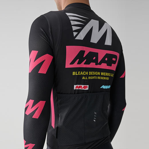 MAAP x Bleach 男士 Pro Air LS Jersey 联名限量版 长袖骑行服 商品图4