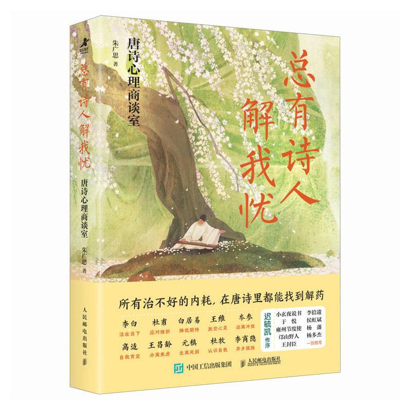 总有诗人解我忧 唐诗心理商谈室 中国古诗词不内耗心理学书籍反内耗心理学焦虑心理学人性心理学唐诗宋词