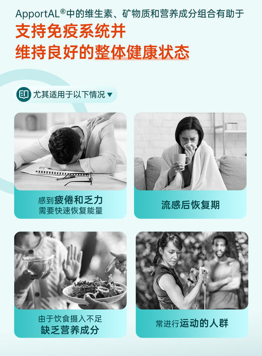米娅-ApportAL成人复合维生素矿物质营养补充剂女士维b族辅酶Q10 商品图0