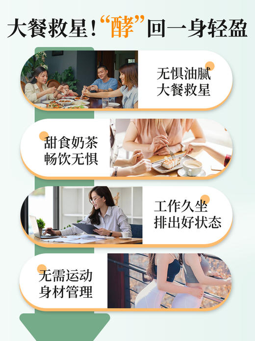 三浦制药DonCoo美体丸日本进口纤体美容果蔬植物酵素片清肠净体 商品图4