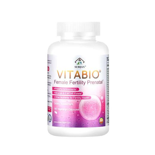 保税仓美国进口维她宝vitabio女优卵素备孕试管大龄卵巢提升 商品图1