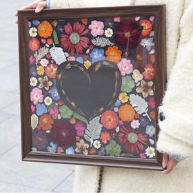 星空秘境押花相框