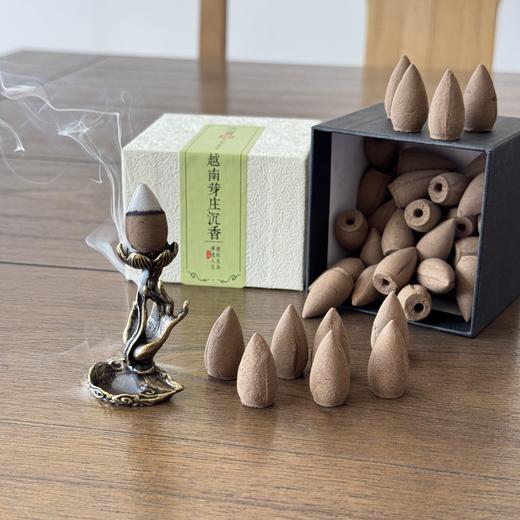 拍套装送香炉【沉香倒流香】盒装塔香香薰家用室内塔香 沉香熏香敦煌意境焚香居家室内香薰 商品图1