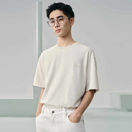 GXG男装 零压系列速干透气休闲圆领短袖T恤男士上衣 夏热卖 商品图2