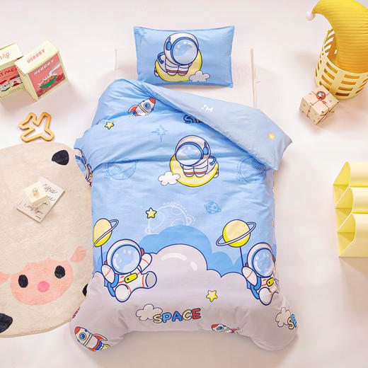 【幼儿园儿童全棉套件被子】全棉三件套、被子、垫子、三件套、六件套、七件套 商品图5