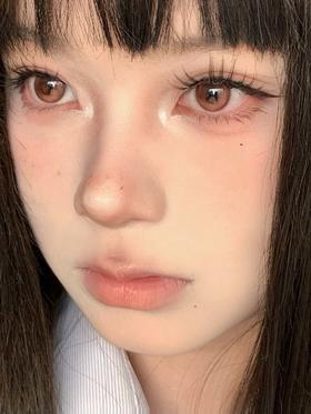 chonos 日抛美瞳 樱桃豆沙 直径14.2mm