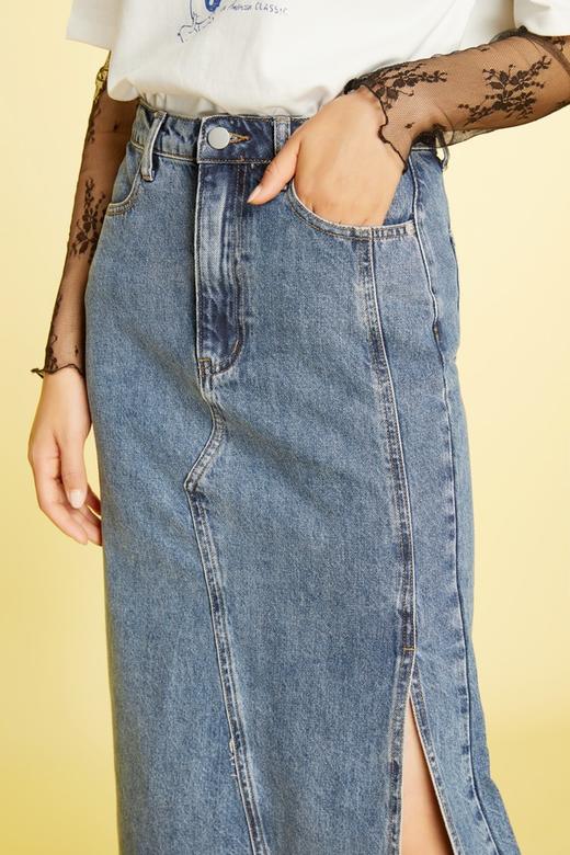 Stay2Weeks 水洗蓝色牛仔半裙 11413 商品图3