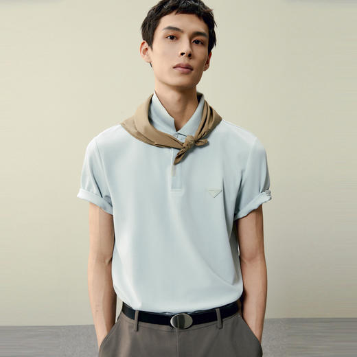 GXG男装 速干商务休闲polo衫男士简约小标polo短袖t恤 季热卖 商品图4