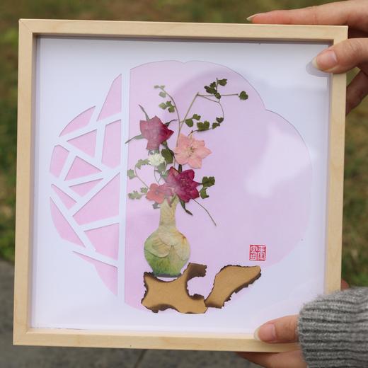 花影瓶盏押花相框 商品图2