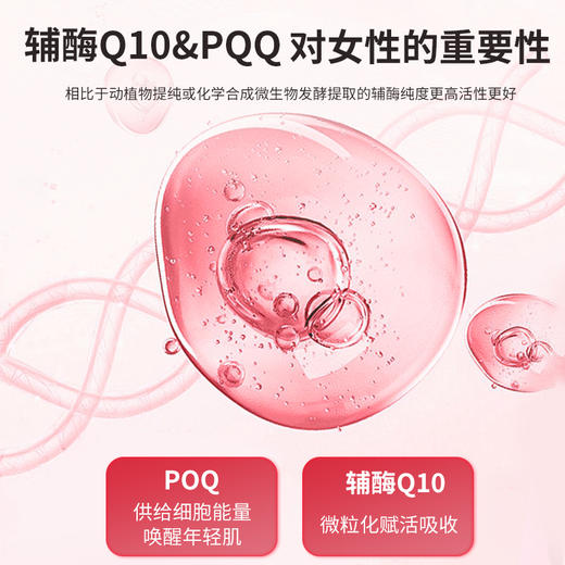 JER辅酶Q10软胶囊备孕调理孕前吃成人备孕官方旗舰店正品 商品图4