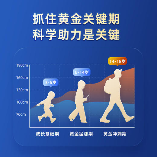 NYO3青少年赖氨酸成长包维生素钙镁锌生长素矿物质儿童调制乳粉 商品图3