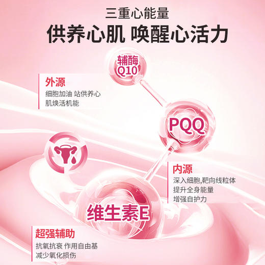 JER辅酶Q10软胶囊备孕调理孕前吃成人备孕官方旗舰店正品 商品图2