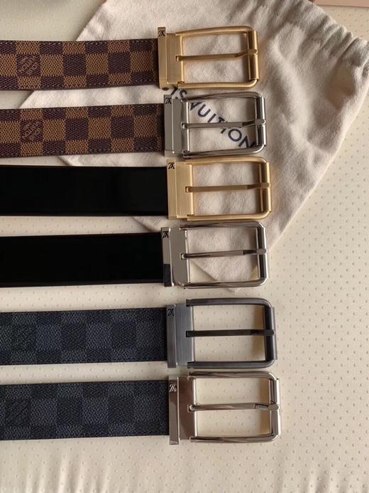 驴家 腰带系列 真金真空电镀五金针扣💋🐂进口小牛皮，手感厚实，柔软适中 商品图0
