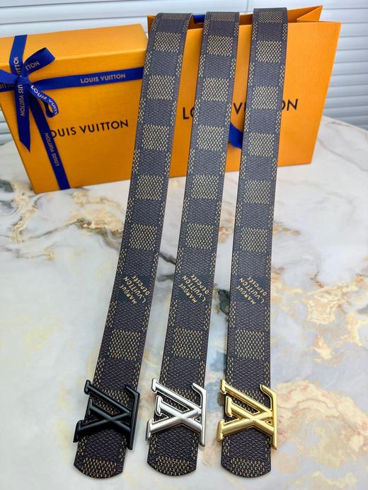 驴家 男士双面用腰带  Monogram老花面料配牛皮底 商品图0