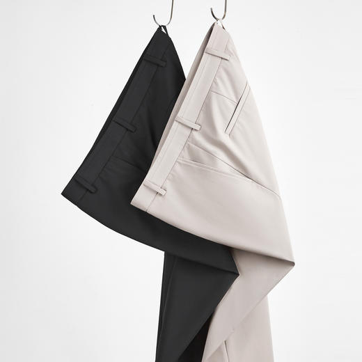 GXG男装 四面弹西装裤凉感舒适休闲裤薄款锥形长裤 商品图4