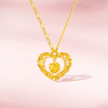  周六福5G黄金计价足金链坠爆闪爱心玫瑰花园情人节新品情人节礼 商品缩略图4