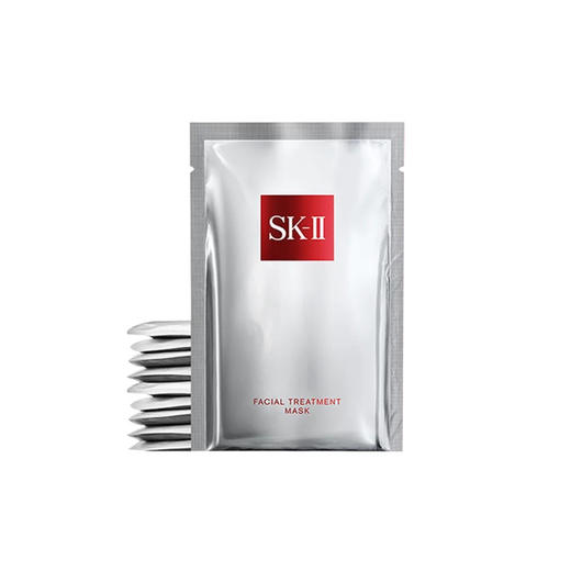 【1件包邮】SK-II护肤面膜10片贴片式面膜SPA级奢宠 甘肃/青海/内蒙古/新疆/西藏/宁夏/海南/港澳台不发货 商品图0