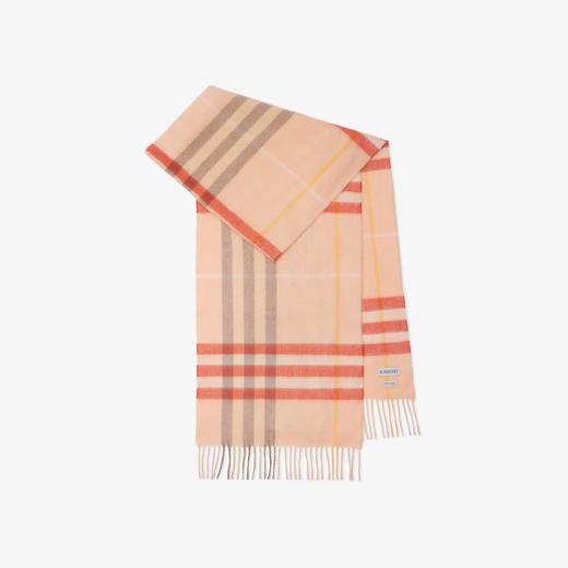 【一】BURBERRY 巴宝莉 女士格纹羊绒围巾 格子 8103015 C1789 商品图0