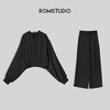 ROMI STUDIO【高定醋酸】气质休闲连帽短外套长裤套装W3201/K3320 商品缩略图2
