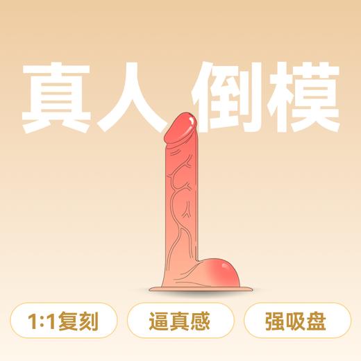 云曼吸盘阳具加长加粗另类性玩具 商品图0