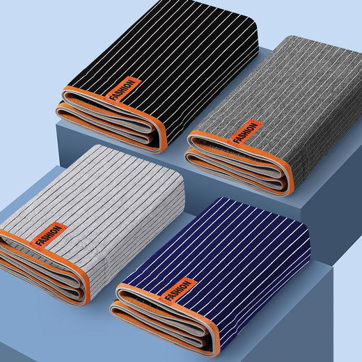 纯棉男士内裤青少年透气平角裤男运动大码四角裤男生中腰内裤批发 商品图0